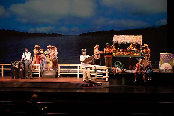 Florencia en el Amazonas Opera in 2 Acts  Libretto by Marcela Fuentes - Berain First performed: 1996, Wortham Theater Center, Houston Last performed by Florida Grand Opera company premiere Performed i