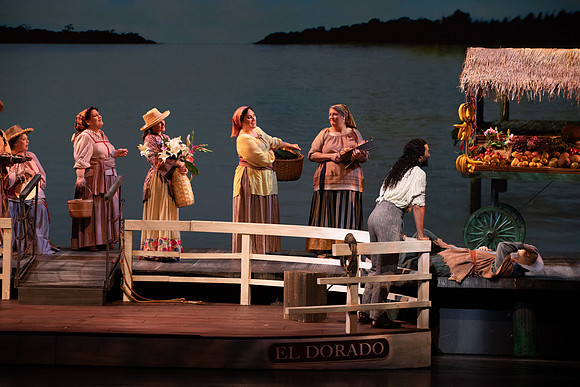 Florencia en el Amazonas Opera in 2 Acts  Libretto by Marcela Fuentes - Berain First performed: 1996, Wortham Theater Center, Houston Last performed by Florida Grand Opera company premiere Performed i