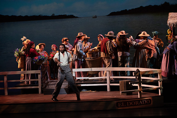 Florencia en el Amazonas Opera in 2 Acts  Libretto by Marcela Fuentes - Berain First performed: 1996, Wortham Theater Center, Houston Last performed by Florida Grand Opera company premiere Performed i