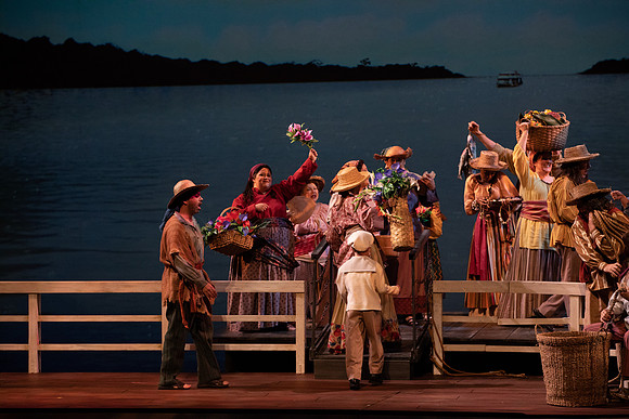 Florencia en el Amazonas Opera in 2 Acts  Libretto by Marcela Fuentes - Berain First performed: 1996, Wortham Theater Center, Houston Last performed by Florida Grand Opera company premiere Performed i