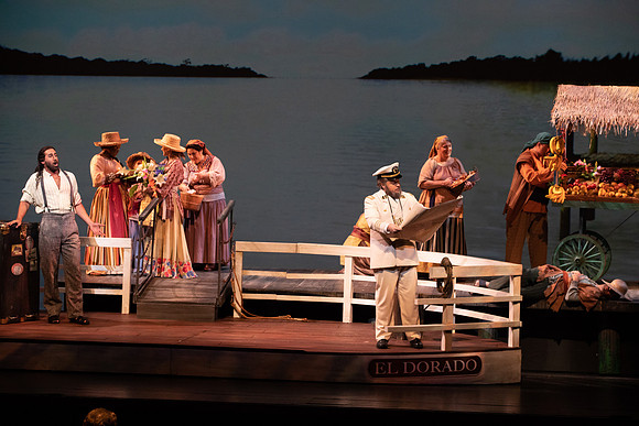 Florencia en el Amazonas Opera in 2 Acts  Libretto by Marcela Fuentes - Berain First performed: 1996, Wortham Theater Center, Houston Last performed by Florida Grand Opera company premiere Performed i