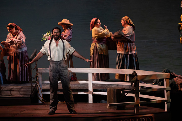 Florencia en el Amazonas Opera in 2 Acts  Libretto by Marcela Fuentes - Berain First performed: 1996, Wortham Theater Center, Houston Last performed by Florida Grand Opera company premiere Performed i