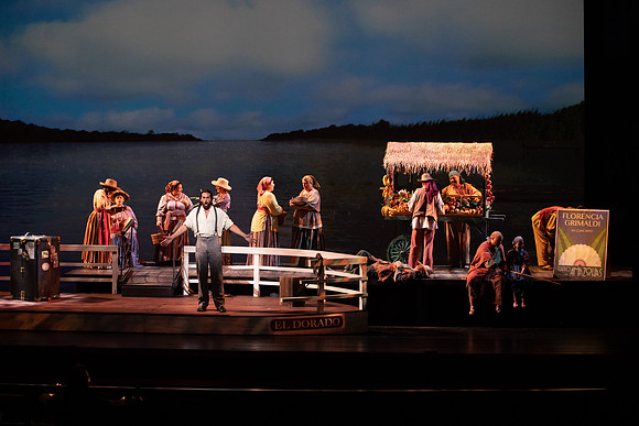 Florencia en el Amazonas Opera in 2 Acts  Libretto by Marcela Fuentes - Berain First performed: 1996, Wortham Theater Center, Houston Last performed by Florida Grand Opera company premiere Performed i