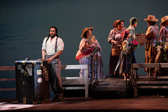 Florencia en el Amazonas Opera in 2 Acts  Libretto by Marcela Fuentes - Berain First performed: 1996, Wortham Theater Center, Houston Last performed by Florida Grand Opera company premiere Performed i