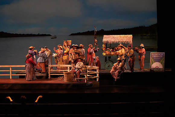 Florencia en el Amazonas Opera in 2 Acts  Libretto by Marcela Fuentes - Berain First performed: 1996, Wortham Theater Center, Houston Last performed by Florida Grand Opera company premiere Performed i