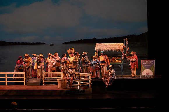 Florencia en el Amazonas Opera in 2 Acts  Libretto by Marcela Fuentes - Berain First performed: 1996, Wortham Theater Center, Houston Last performed by Florida Grand Opera company premiere Performed i