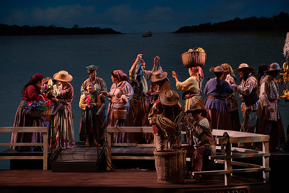 Florencia en el Amazonas Opera in 2 Acts  Libretto by Marcela Fuentes - Berain First performed: 1996, Wortham Theater Center, Houston Last performed by Florida Grand Opera company premiere Performed i